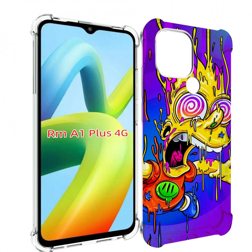 

Чехол MyPads Барт-арт-стрит для Xiaomi Redmi A1 Plus +, Прозрачный, Tocco