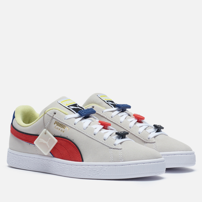 фото Кеды мужские puma suede decor8 бежевые 42.5 eu