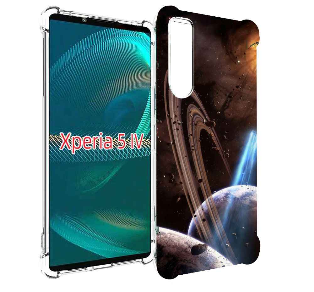 

Чехол MyPads сатурн в космосе для Sony Xperia 5 IV (5-4), Прозрачный, Tocco