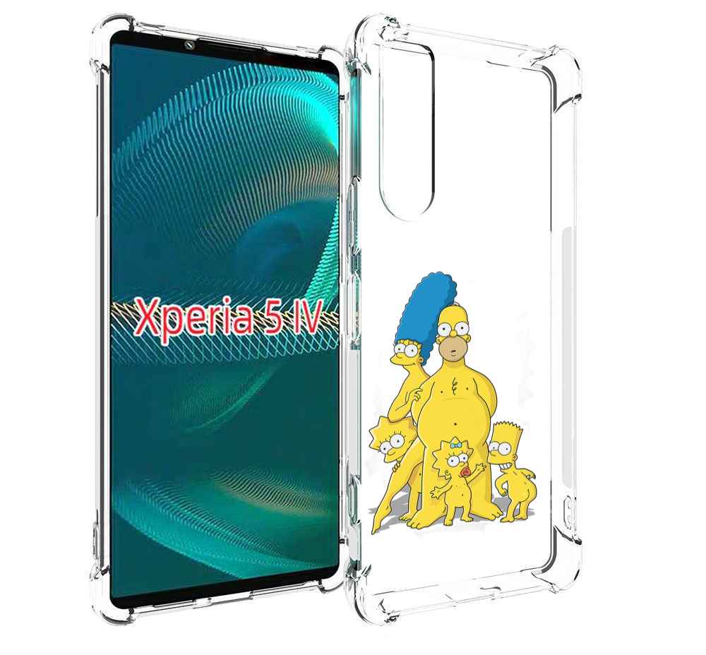 

Чехол MyPads семья-симпсонов для Sony Xperia 5 IV (5-4), Прозрачный, Tocco