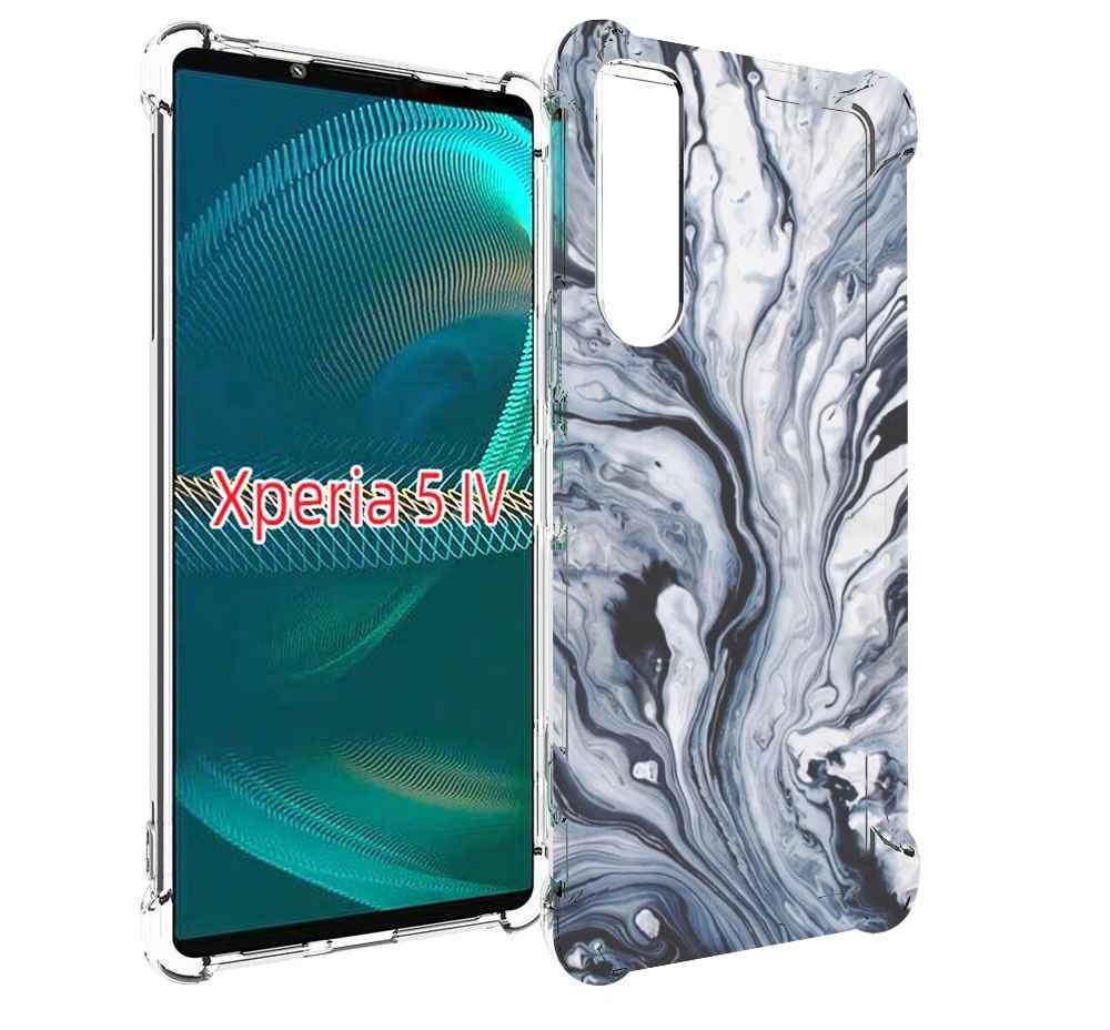 

Чехол MyPads серая краска для Sony Xperia 5 IV (5-4), Прозрачный, Tocco