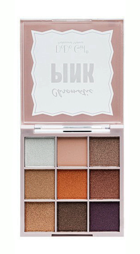 

Тени для век 9 цветов DoDo Girl Pink, pink