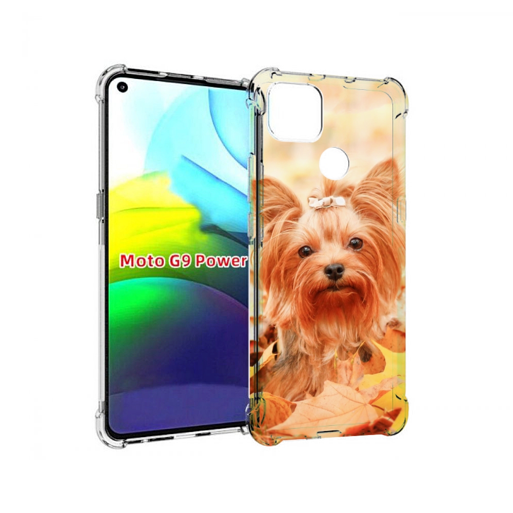 

Чехол MyPads еркширдскии терьер иорк для Motorola Moto G9 Power, Прозрачный, Tocco