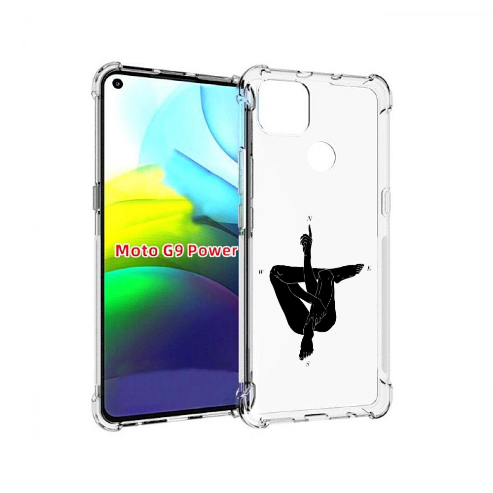 

Чехол MyPads живой компас для Motorola Moto G9 Power, Прозрачный, Tocco