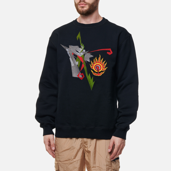 

Свитшот мужской MAHARISHI 9850-BLACK черный 2XL, 9850-BLACK