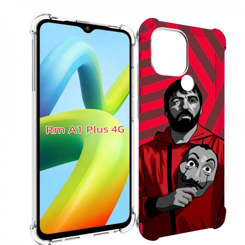 

Чехол MyPads Богата-Бумажный-дом для Xiaomi Redmi A1 Plus +, Прозрачный, Tocco