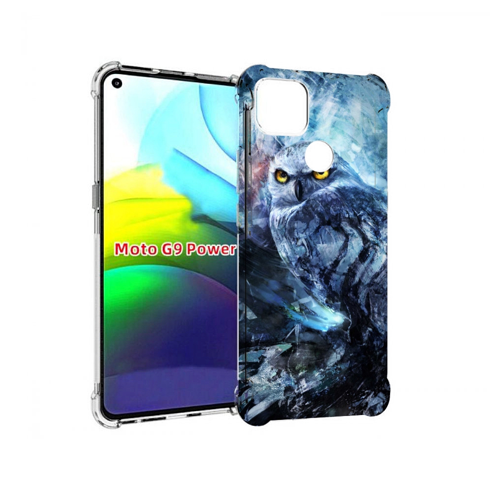 

Чехол MyPads замороженная-сова для Motorola Moto G9 Power, Прозрачный, Tocco