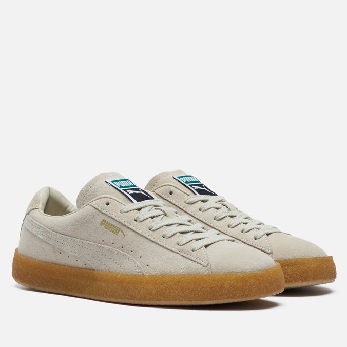 фото Кеды женские puma suede crepe бежевые 42.5 eu