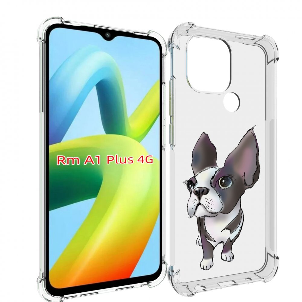 

Чехол MyPads Бульдожка для Xiaomi Redmi A1 Plus +, Прозрачный, Tocco