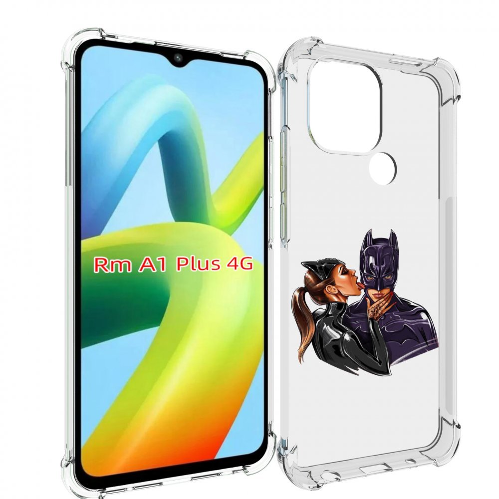 

Чехол MyPads Бэтман для Xiaomi Redmi A1 Plus +, Прозрачный, Tocco