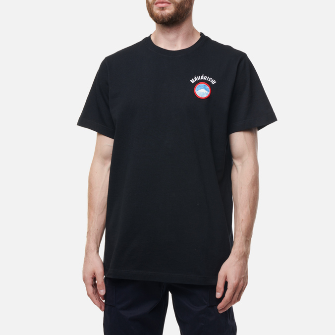 

Футболка мужская MAHARISHI 9859-BLACK черная 2XL, 9859-BLACK