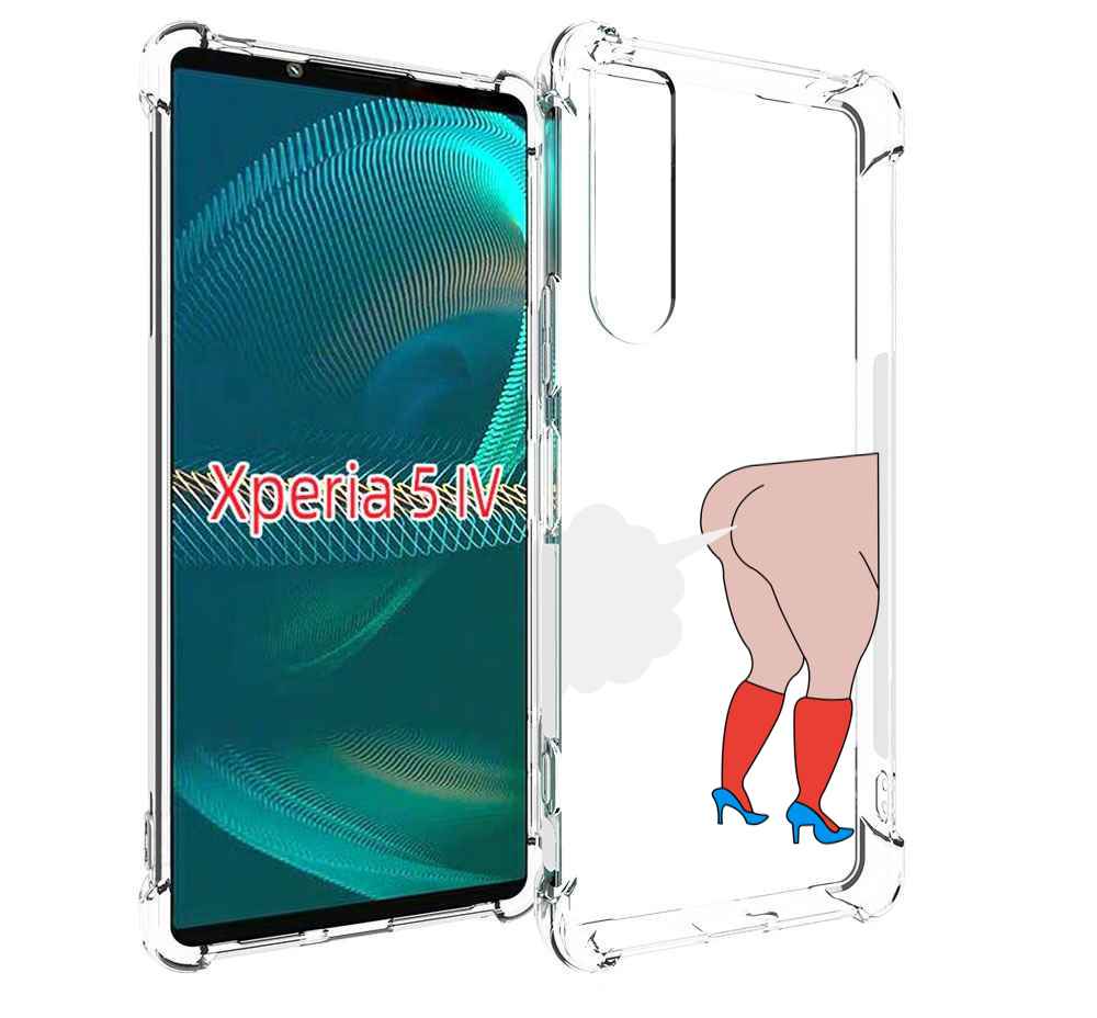 

Чехол MyPads смешная-ситуация детский для Sony Xperia 5 IV (5-4), Прозрачный, Tocco