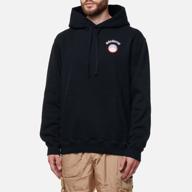 

Худи мужское MAHARISHI 9861-BLACK черное S, 9861-BLACK