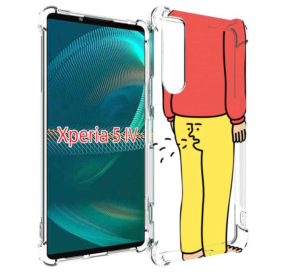 

Чехол MyPads смешной-мужчина для Sony Xperia 5 IV (5-4), Прозрачный, Tocco