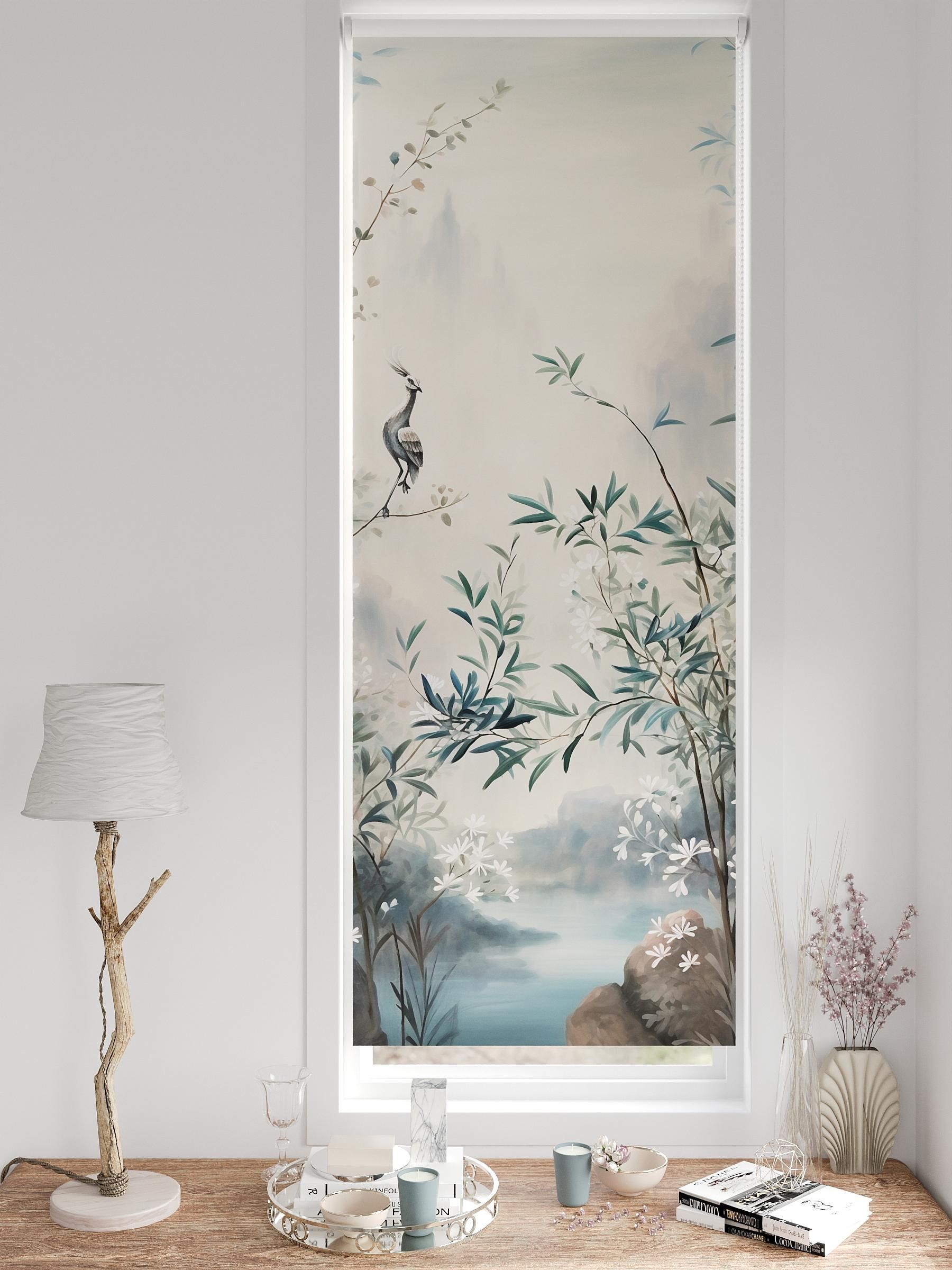 

Рулонные шторы AT HOME Федера Ширина 62 см Высота 170 см., 774107