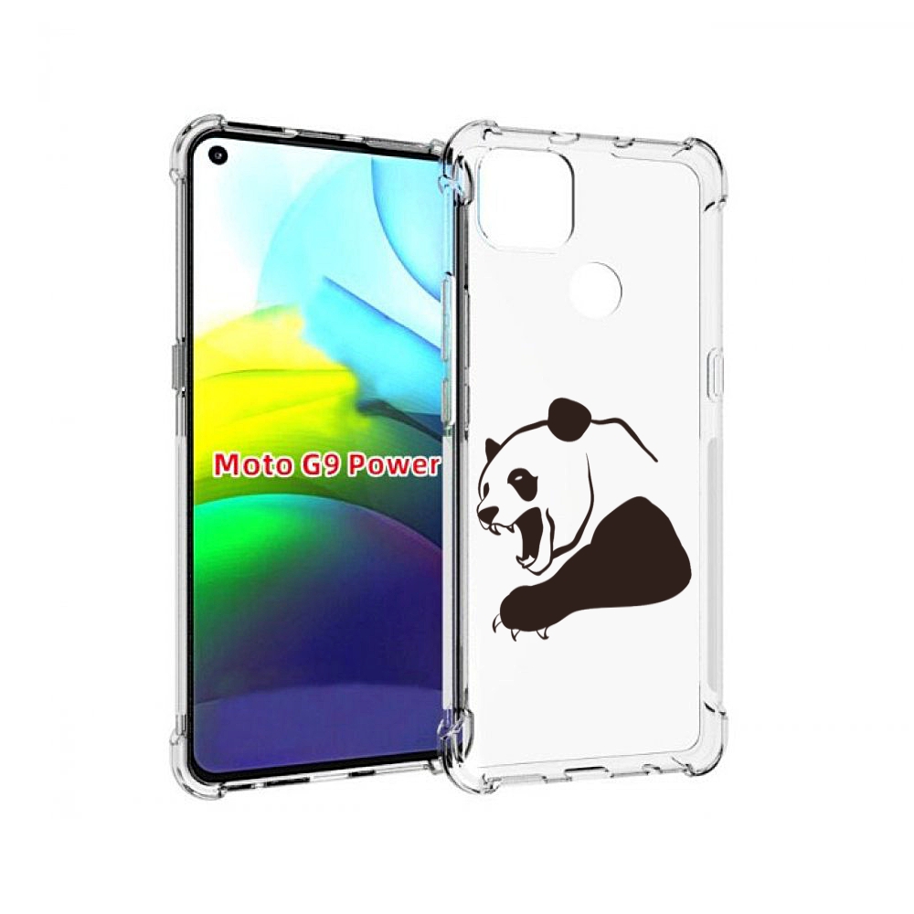 

Чехол MyPads злая-панда для Motorola Moto G9 Power, Прозрачный, Tocco