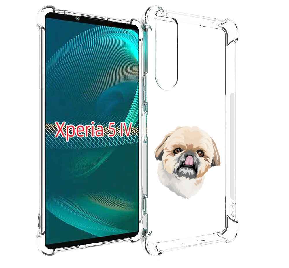 

Чехол MyPads собачка-с-язычком для Sony Xperia 5 IV (5-4), Прозрачный, Tocco
