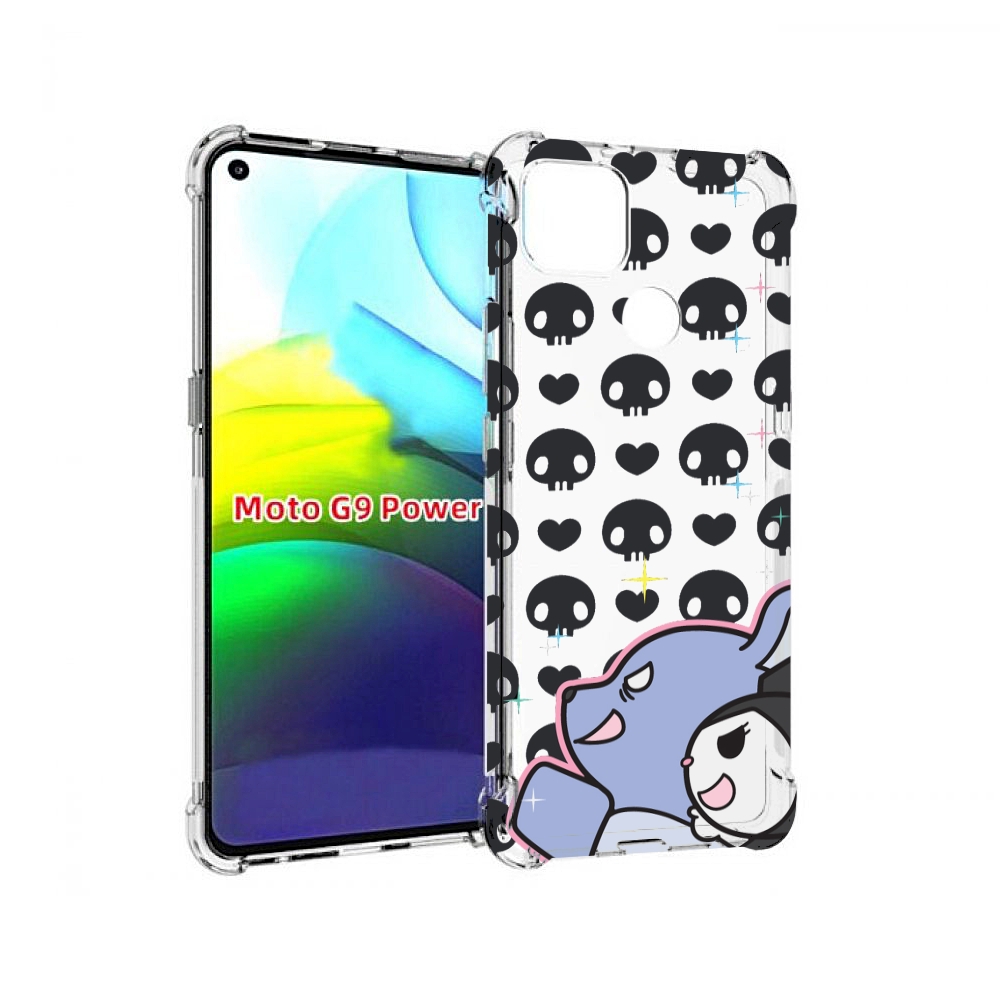 

Чехол MyPads злые-мини-животные детский для Motorola Moto G9 Power, Прозрачный, Tocco