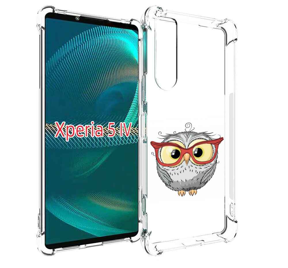 

Чехол MyPads сова-в-красных-очках для Sony Xperia 5 IV (5-4), Прозрачный, Tocco