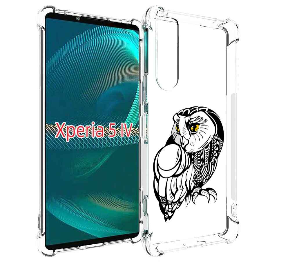 

Чехол MyPads сова-красотка для Sony Xperia 5 IV (5-4), Прозрачный, Tocco