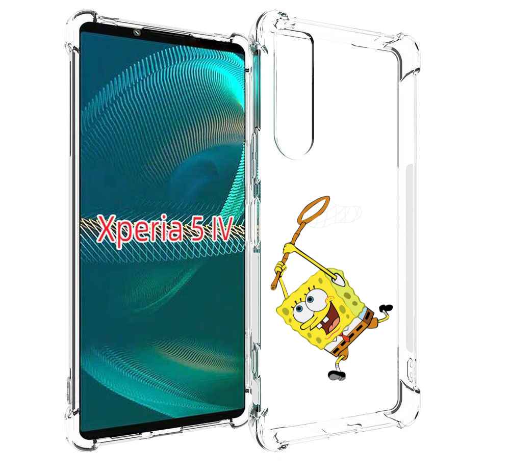 

Чехол MyPads спанчбоб-с-сочком для Sony Xperia 5 IV (5-4), Прозрачный, Tocco