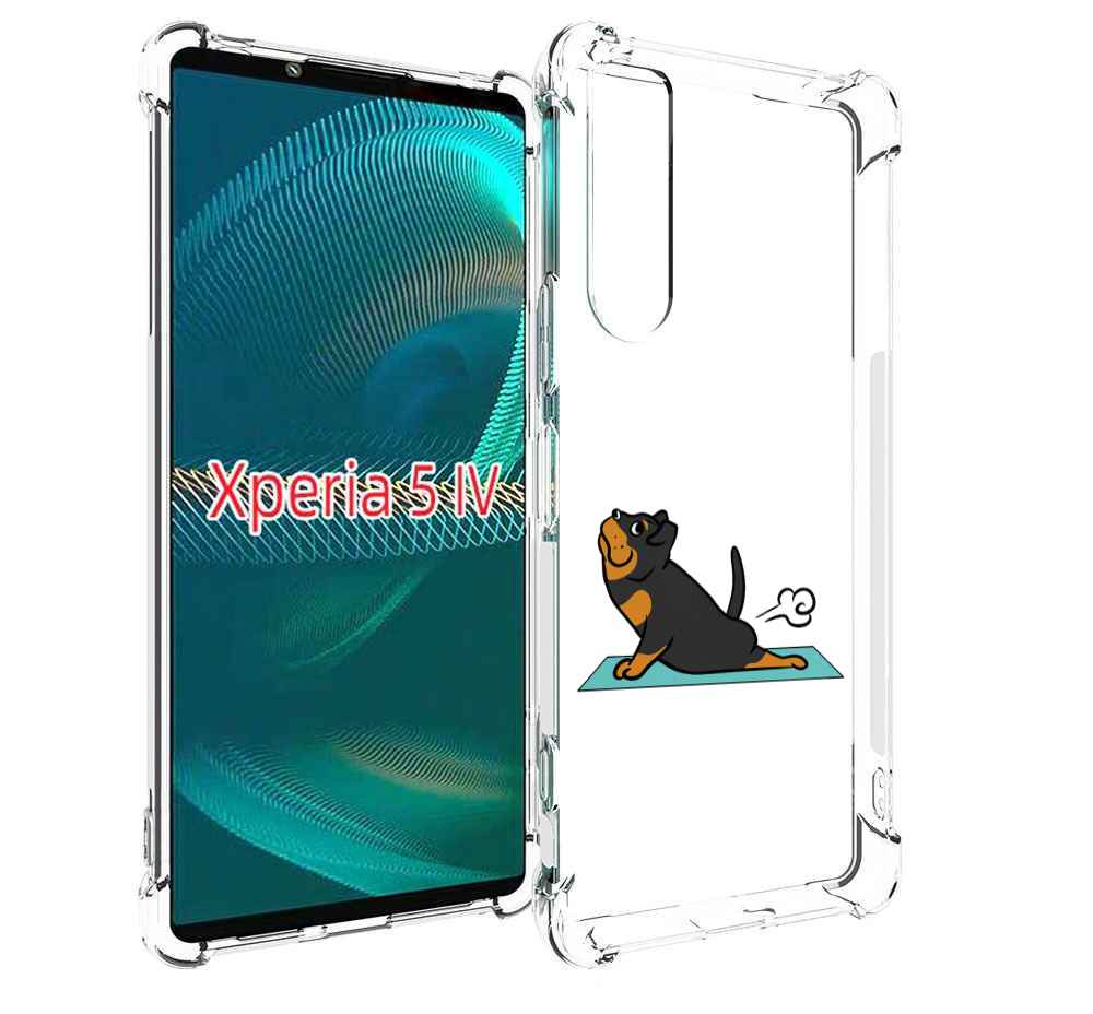 

Чехол MyPads спортивная-собачка для Sony Xperia 5 IV (5-4), Прозрачный, Tocco