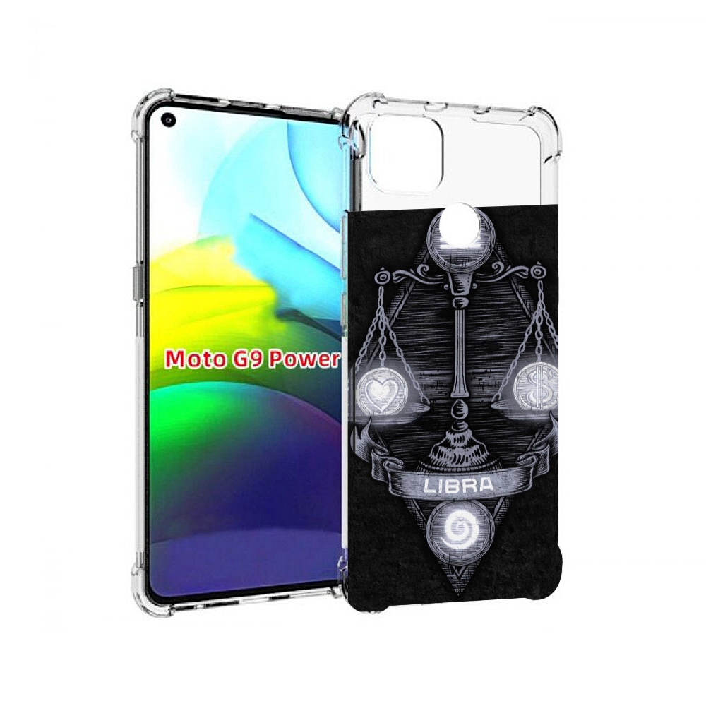 

Чехол MyPads знак зодиака весы 2 для Motorola Moto G9 Power, Прозрачный, Tocco
