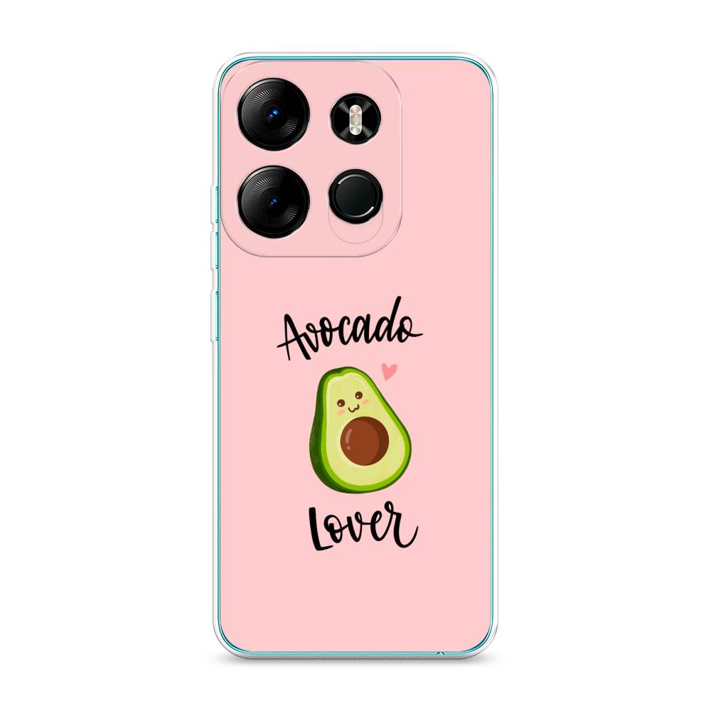 

Чехол на Tecno Pop 7 Pro "Avocado lover", Розовый;зеленый, 303450-6