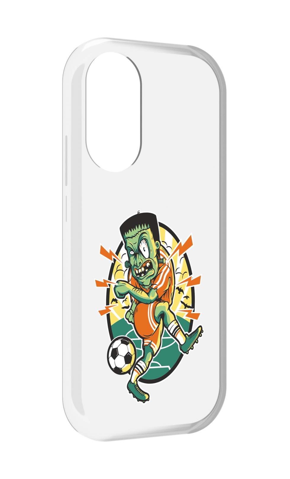 

Чехол MyPads зомби футболист для Honor X7, Прозрачный, Tocco