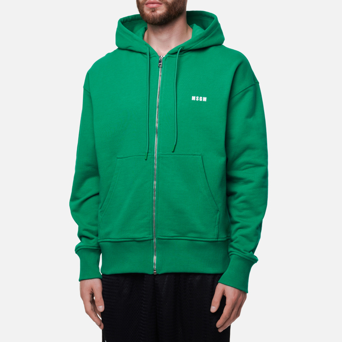 

Толстовка мужская MSGM 3340MM507 227799 38 зеленая M, 3340MM507 227799 38