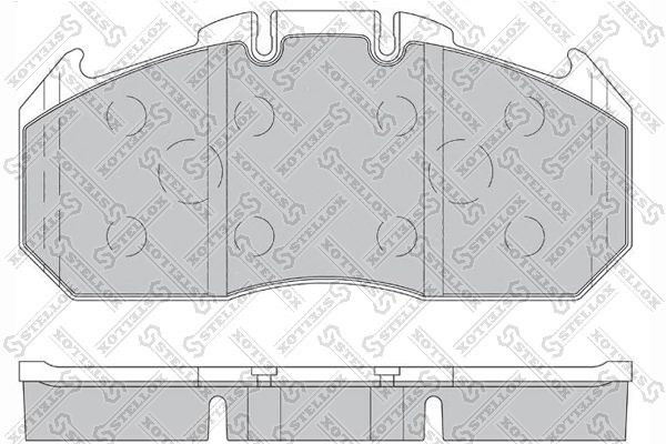 

Тормозные колодки Stellox дисковые 8501425SX