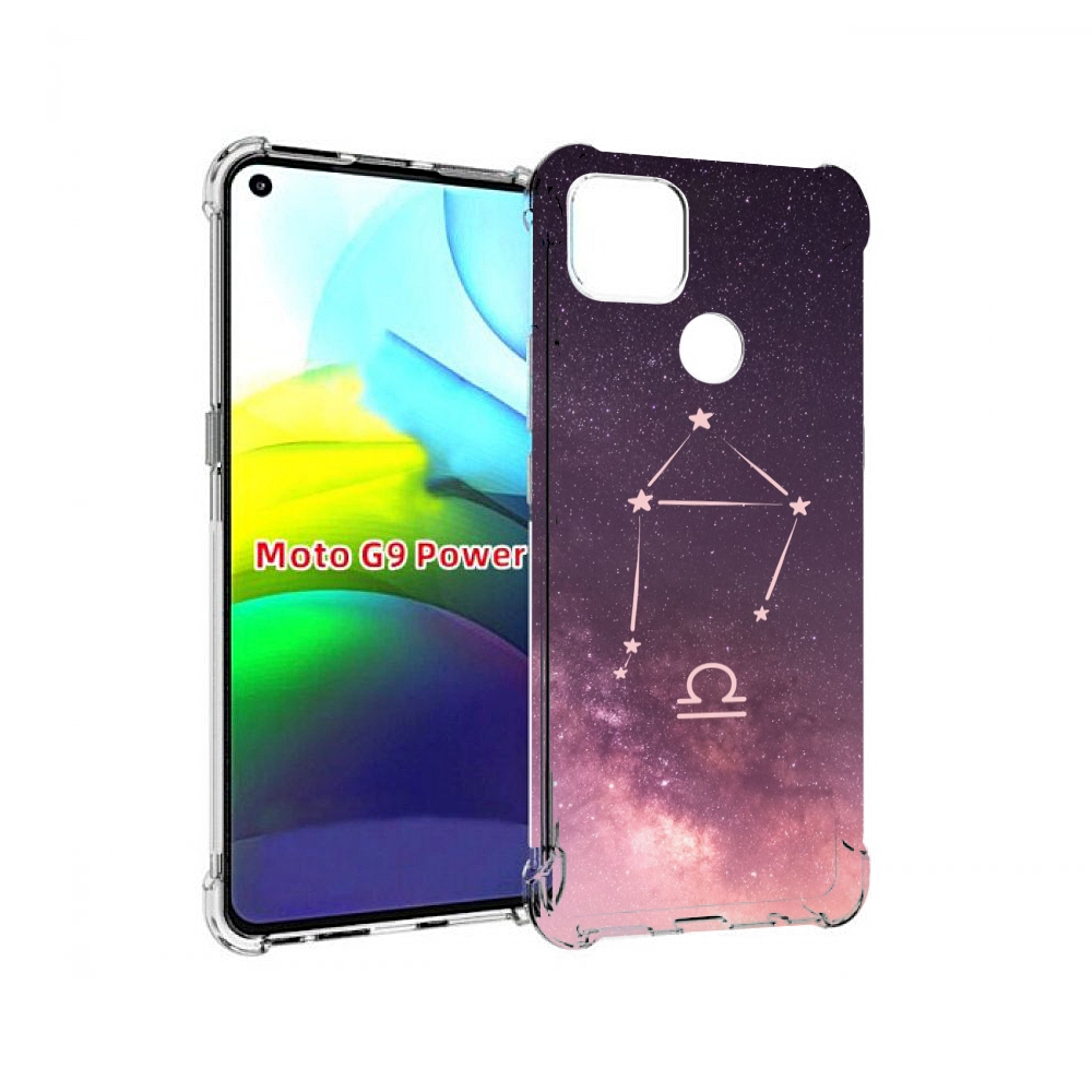 

Чехол MyPads знак зодиака весы 4 для Motorola Moto G9 Power, Прозрачный, Tocco
