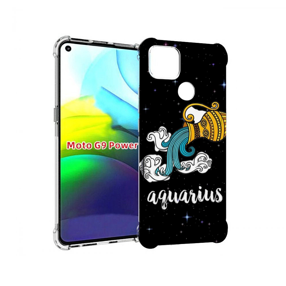 

Чехол MyPads знак зодиака водолеи 2 для Motorola Moto G9 Power, Прозрачный, Tocco