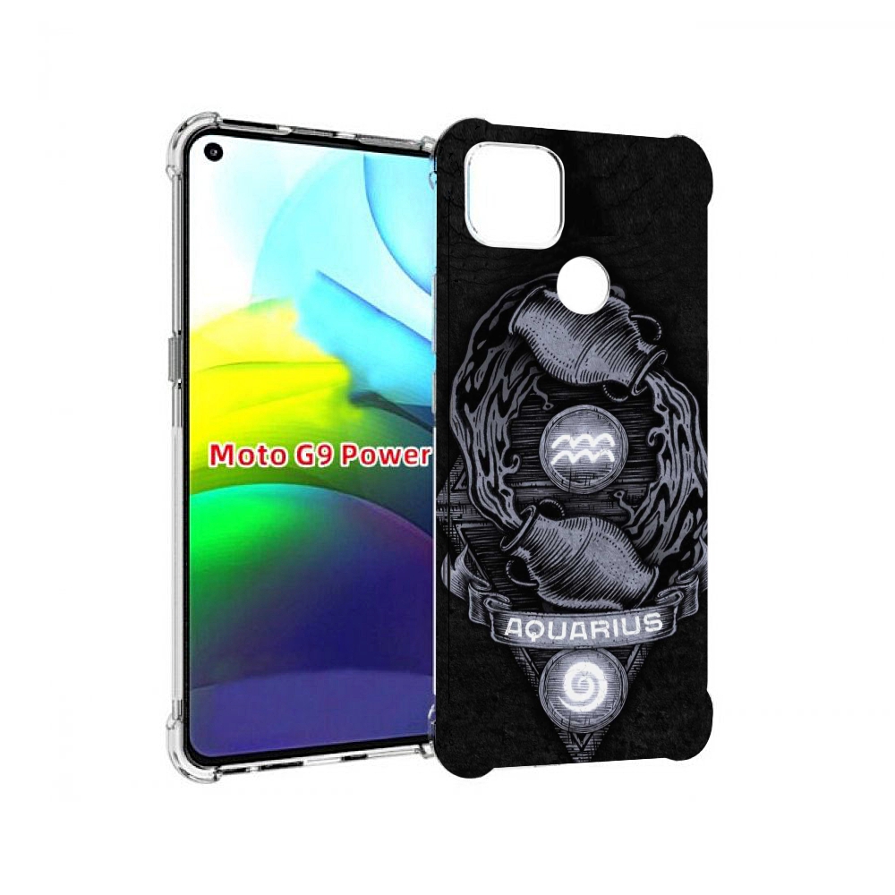 

Чехол MyPads знак зодиака водолеи 6 для Motorola Moto G9 Power, Прозрачный, Tocco