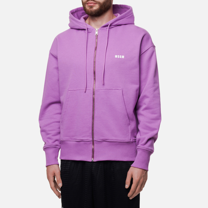 

Толстовка мужская MSGM 3340MM507 227799 72 фиолетовая XL, 3340MM507 227799 72