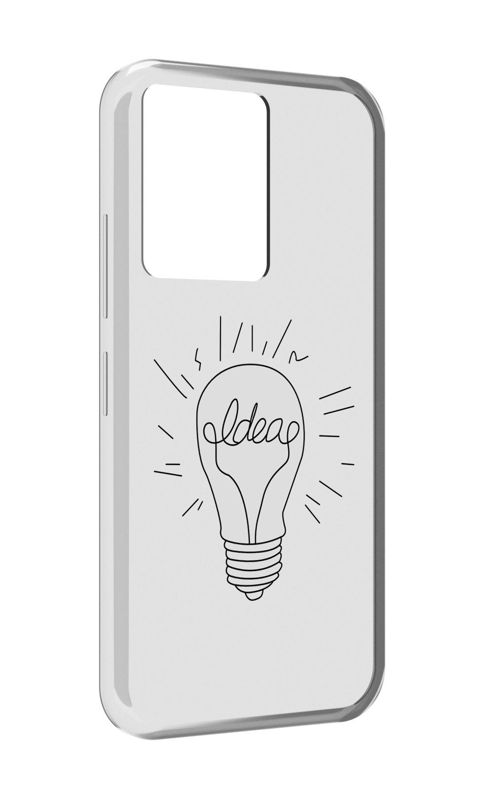 Чехол MyPads лампочка-с-идеей для Infinix Note 12 5G X671 / Note 12 Pro 5G