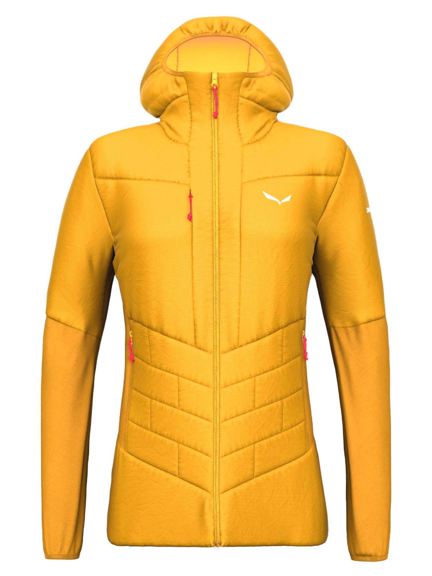 Куртка женская Salewa Ortles Hybrid Twr W Jkt желтая 38