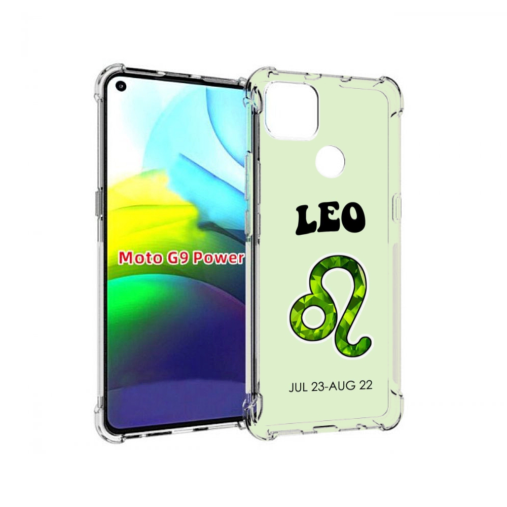 

Чехол MyPads знак зодиака лев 1 для Motorola Moto G9 Power, Прозрачный, Tocco
