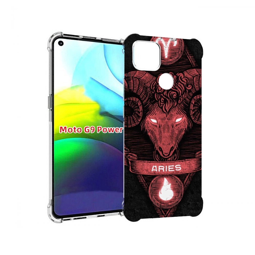 

Чехол MyPads знак зодиака овен 6 для Motorola Moto G9 Power, Прозрачный, Tocco
