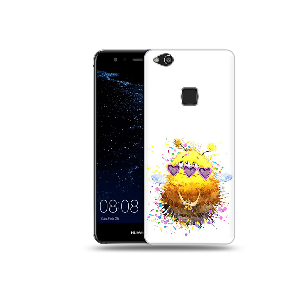 

Чехол MyPads Tocco для Huawei P10 Lite Пушитый шмель (PT62135.59.143), Прозрачный, Tocco