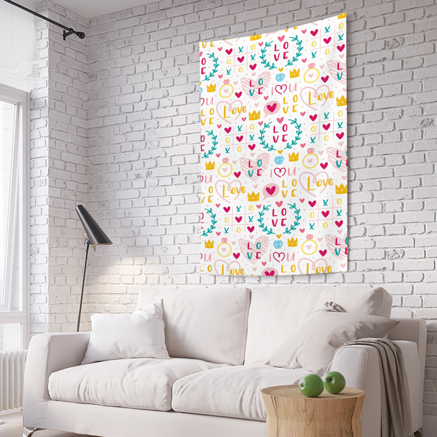 

Вертикальное фотопанно на стену JoyArty Крестики-нолики, из ткани, 100х150 см, Крестики-нолики