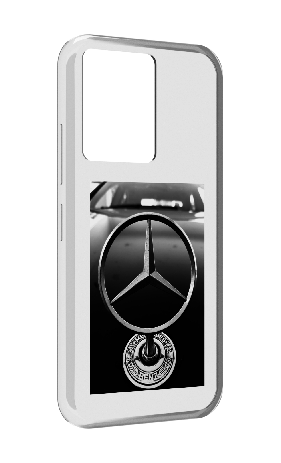 

Чехол Mypads Mercedes 6 Мужской Для Infinix Note 12 5G X671/Note 12 Pro 5G, Прозрачный, Tocco
