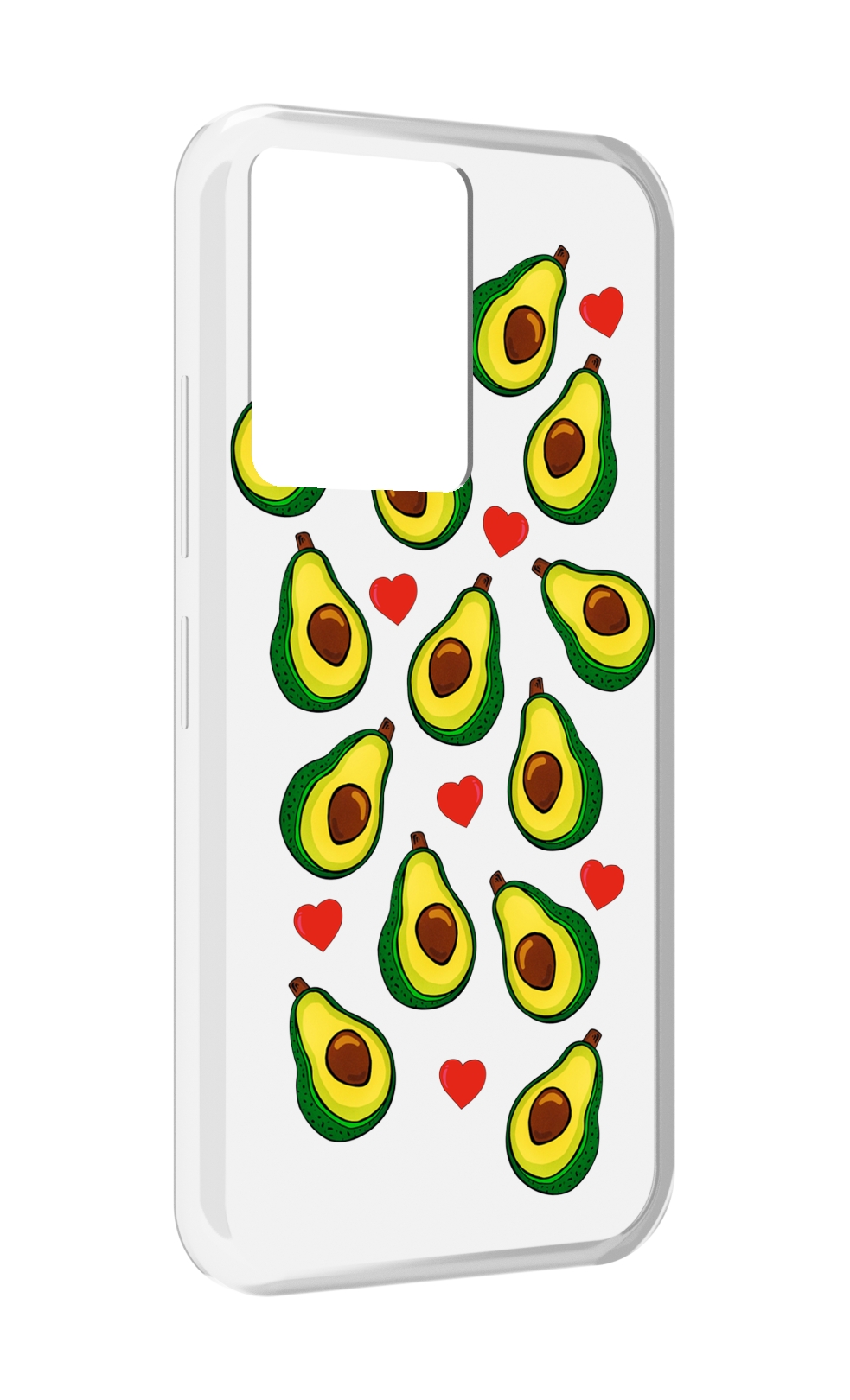 

Чехол MyPads миленькие-авокадо для Infinix Note 12 5G X671 / Note 12 Pro 5G, Прозрачный, Tocco