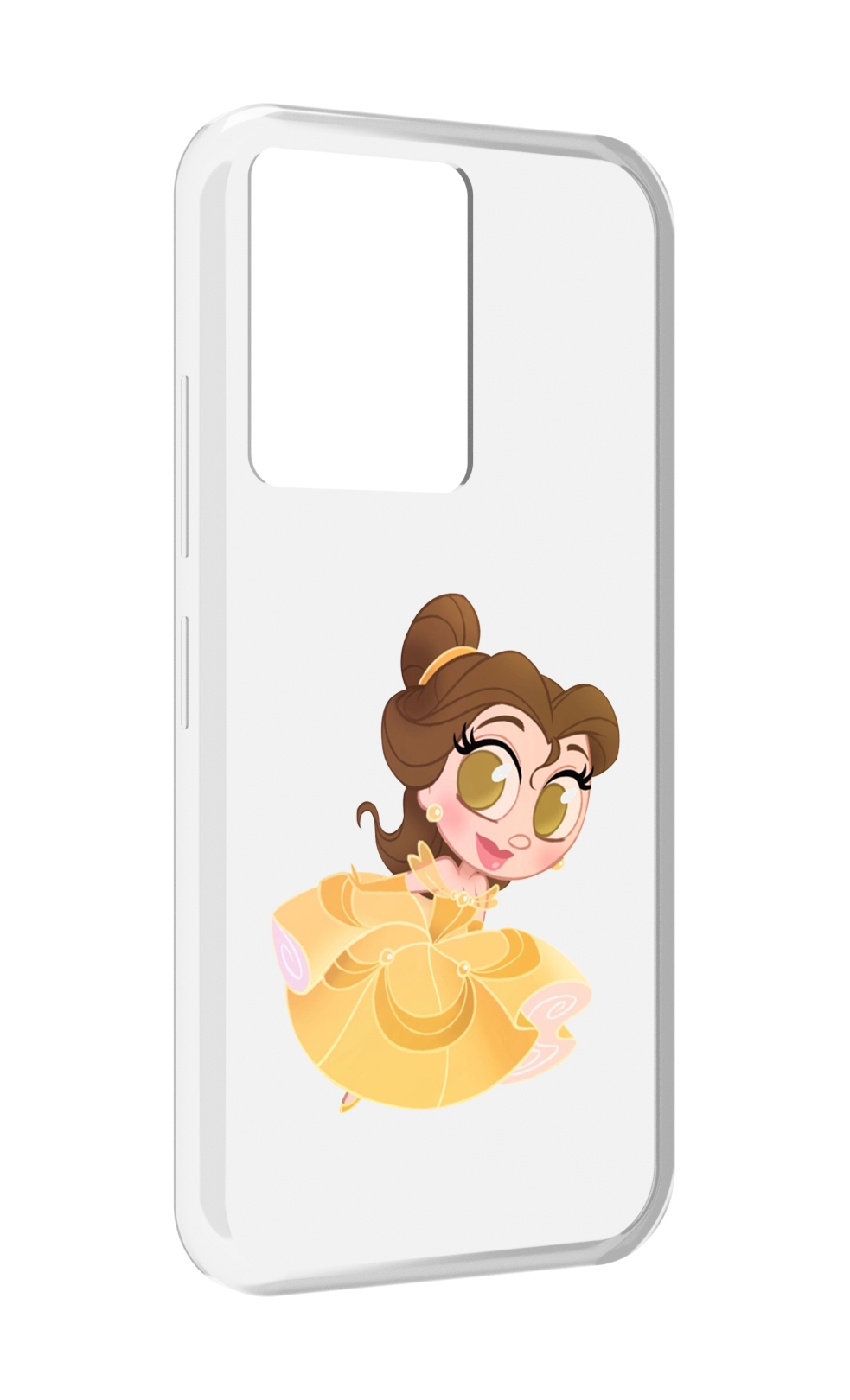 

Чехол MyPads мини-принцесса женский для Infinix Note 12 5G X671 / Note 12 Pro 5G, Прозрачный, Tocco