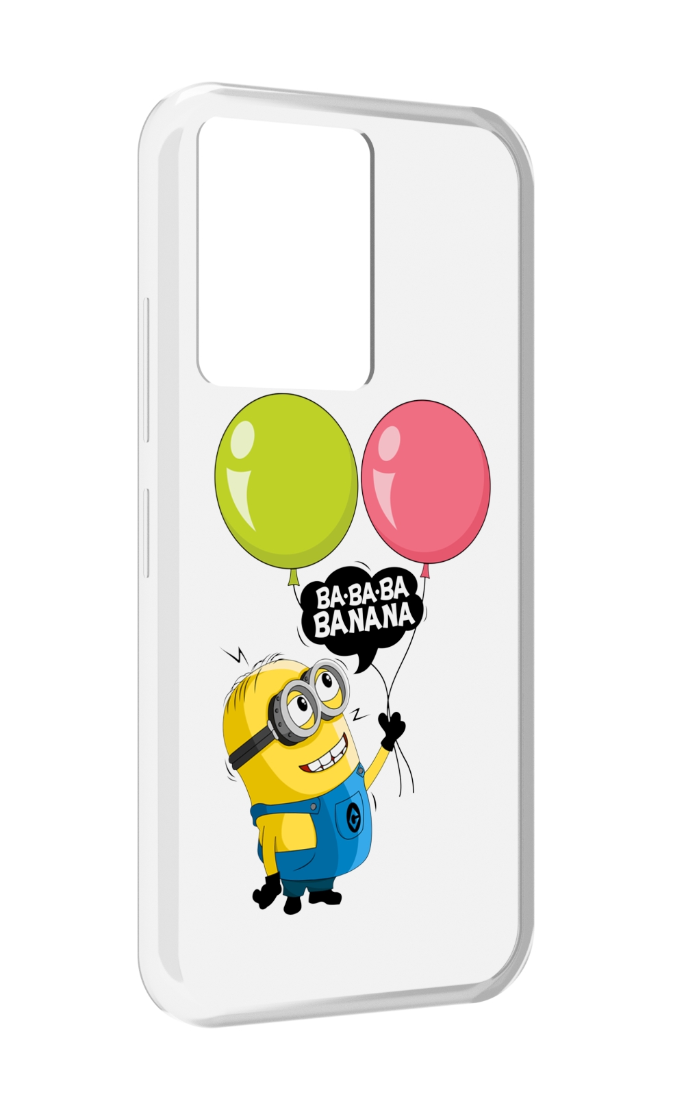 

Чехол MyPads миньон-с-шариками для Infinix Note 12 5G X671 / Note 12 Pro 5G, Прозрачный, Tocco
