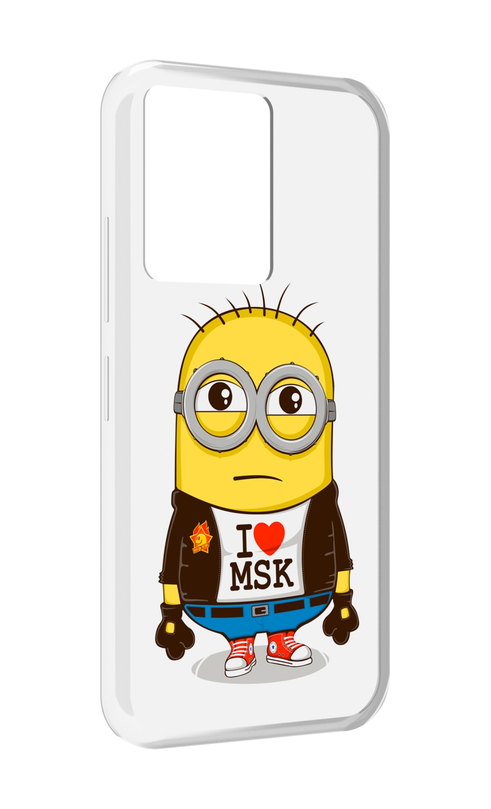 

Чехол MyPads миньон-я-люблю-Мск для Infinix Note 12 5G X671 / Note 12 Pro 5G, Прозрачный, Tocco