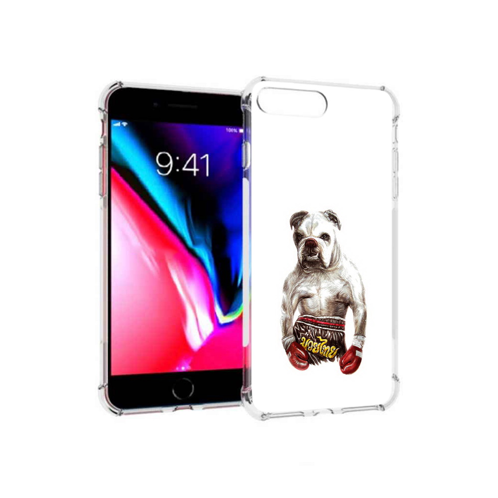 

Чехол MyPads Tocco для Apple iPhone 8 Plus боксер (PT70866.609.243), Прозрачный, Tocco