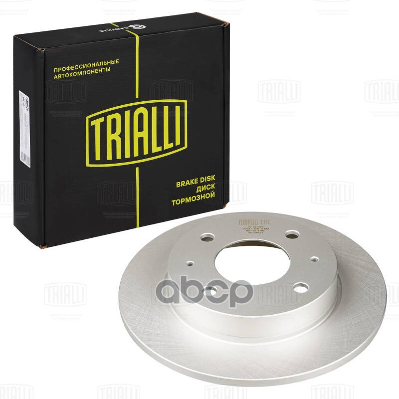 

Диск Тормозной Mitsubishi Colt 04-/Smart Forfour 04- Задний D 250Мм. Trialli арт. DF250127