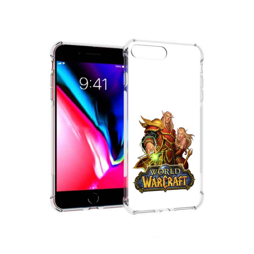 

Чехол MyPads Tocco для Apple iPhone 8 Plus варкрафт2 (PT70866.609.256), Прозрачный, Tocco