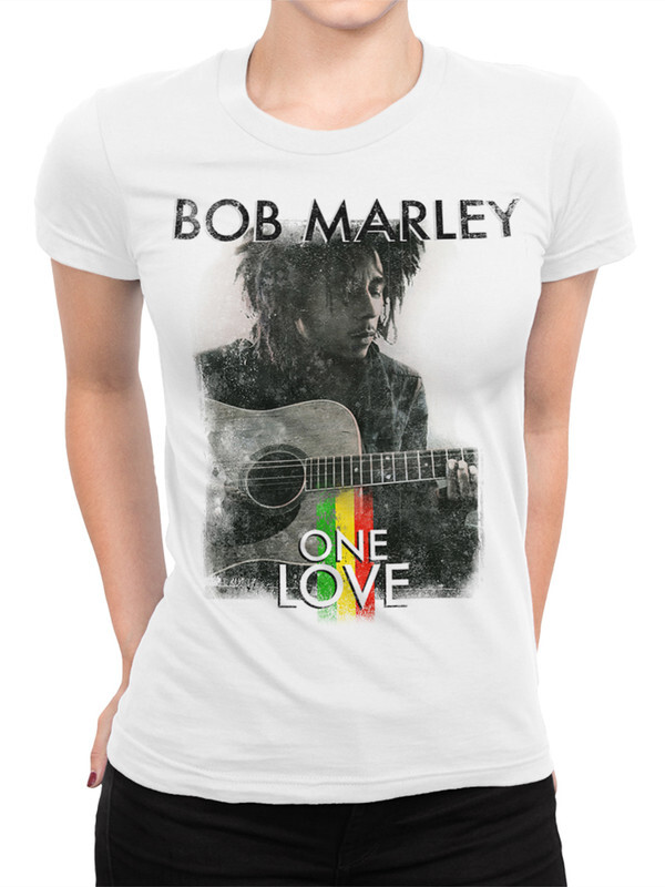 

Футболка женская DreamShirts Studio Боб Марли - Bob Marley 1401-bobm-1 белая 3XL, Белый, Боб Марли - Bob Marley 1401-bobm-1